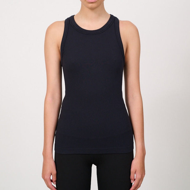 Lune Active W Maia Micromodal Soft Rib Tank Black