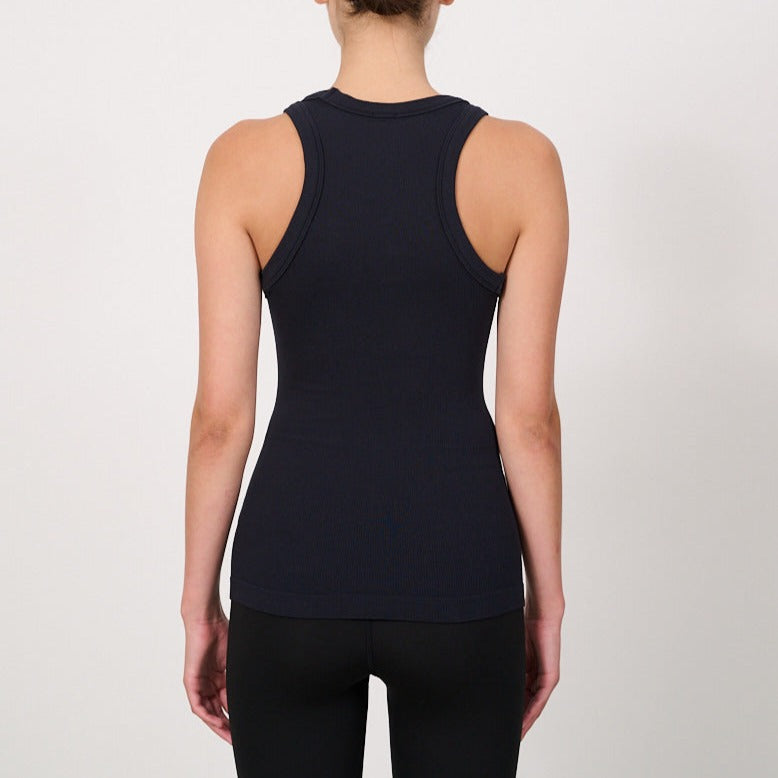 Lune Active W Maia Micromodal Soft Rib Tank Black