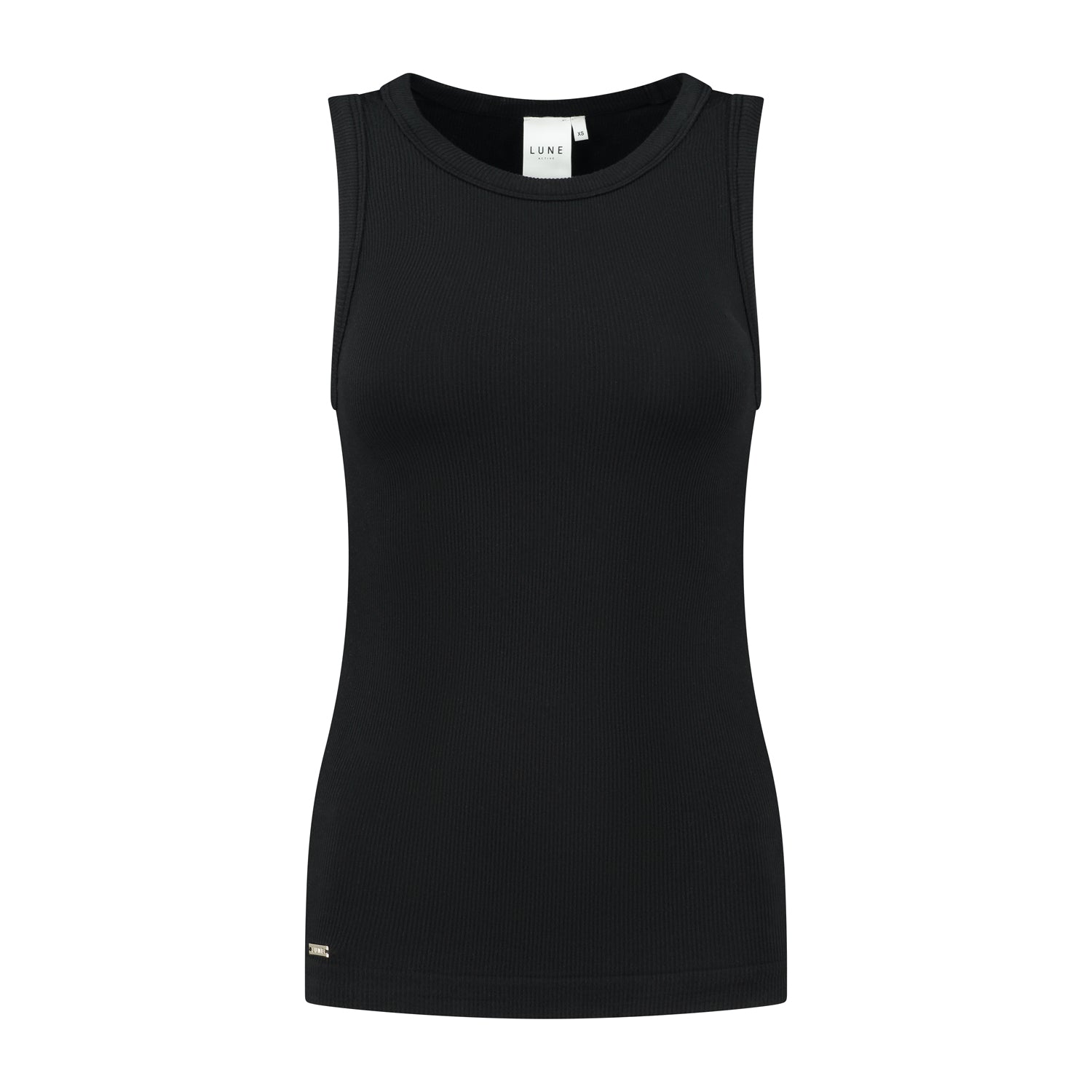 Lune Active W Maia Micromodal Soft Rib Tank Black