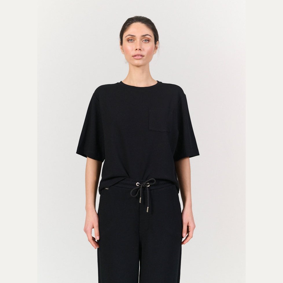 LUNE W Forrest Essential Short T-Shirt Black