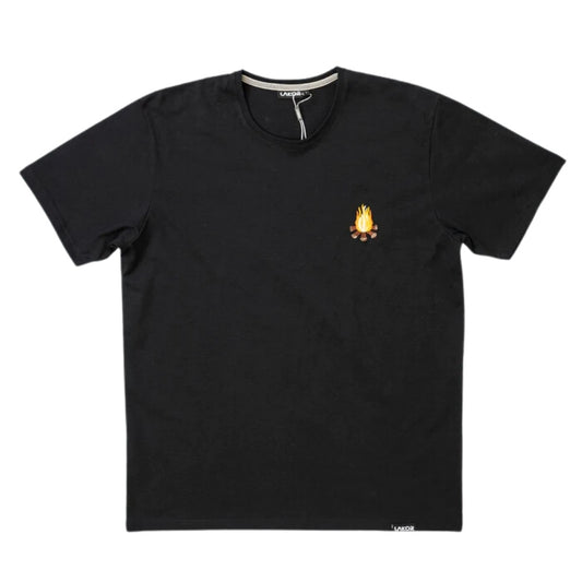 LAKOR M Mini Campfire T-Shirt Black