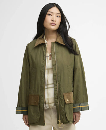 Barbour Laneshaw Casua Dusky Green /Ancient