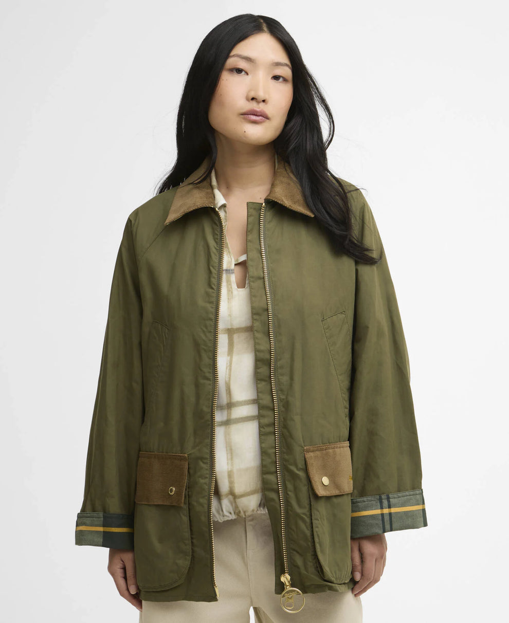Barbour Laneshaw Casua Dusky Green /Ancient