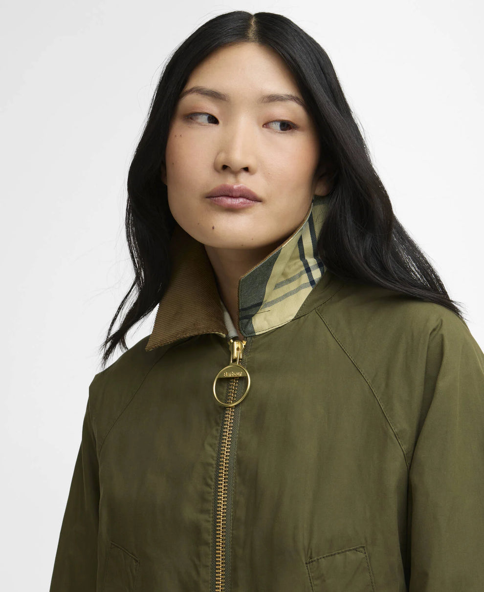 Barbour Laneshaw Casua Dusky Green /Ancient