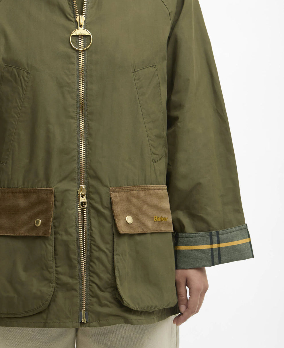 Barbour Laneshaw Casua Dusky Green /Ancient
