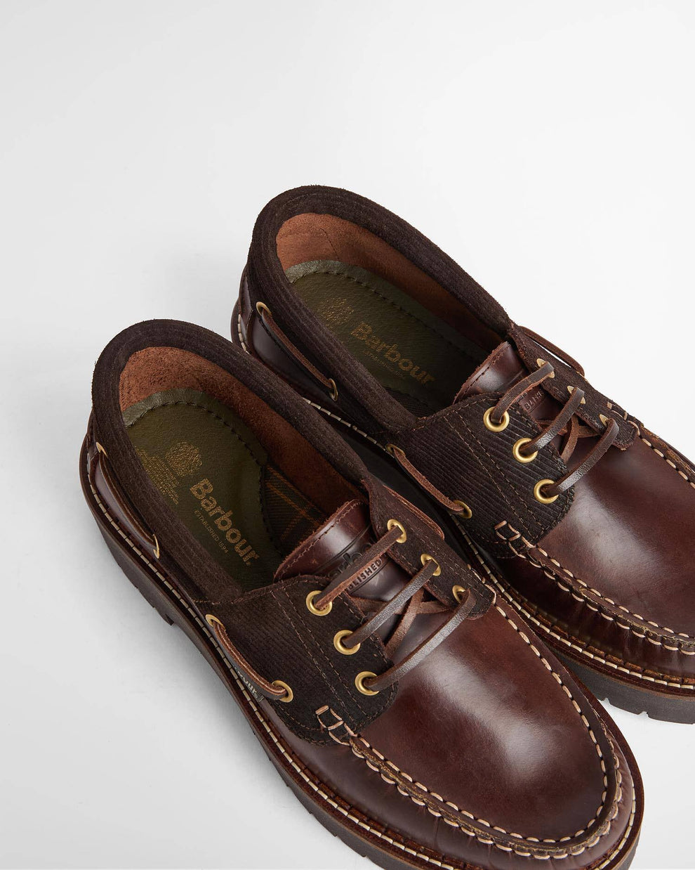 Barbour W Darras Shoe Bitter Chocolat