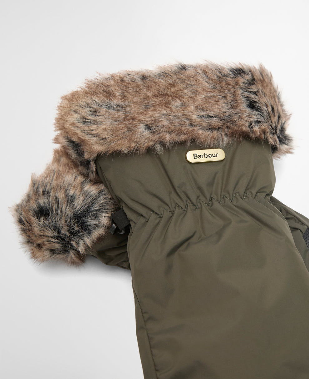Barbour Primrose Mitt Olive