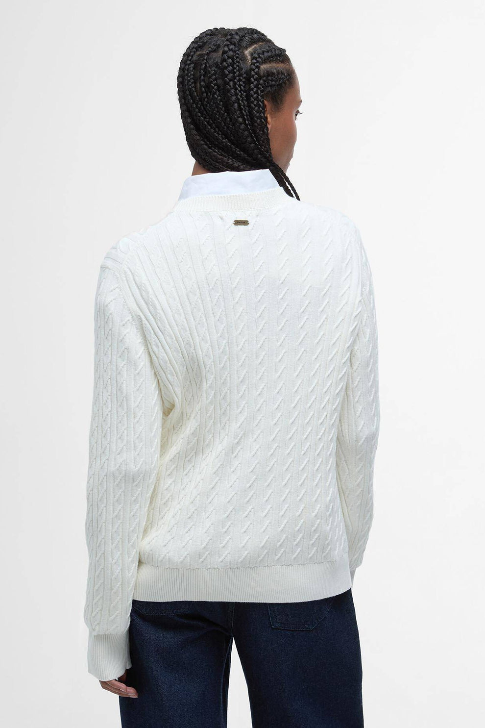 Barbour W Hartland Crew Cloud