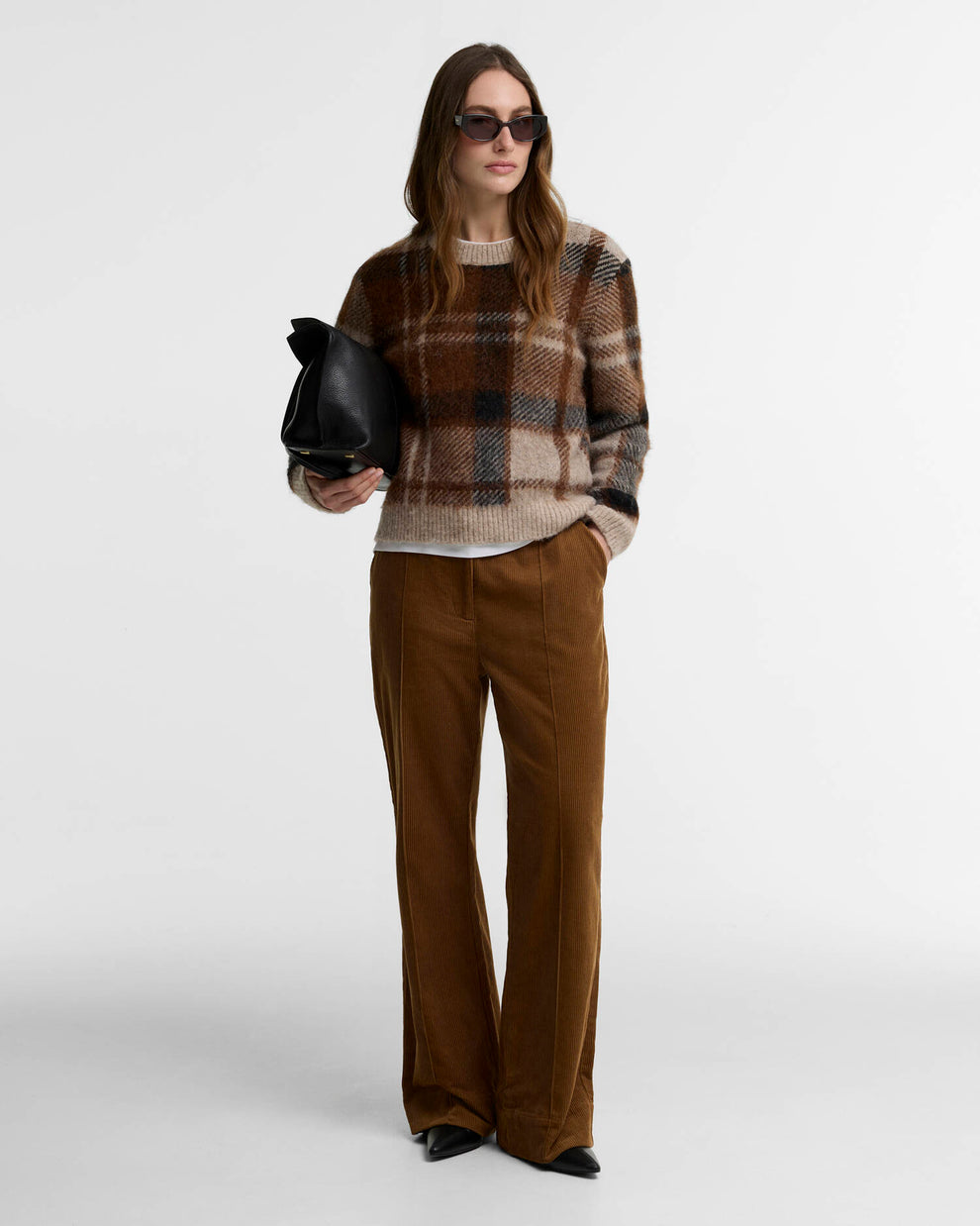 Barbour W Glendyn Knitted Jumper Multi