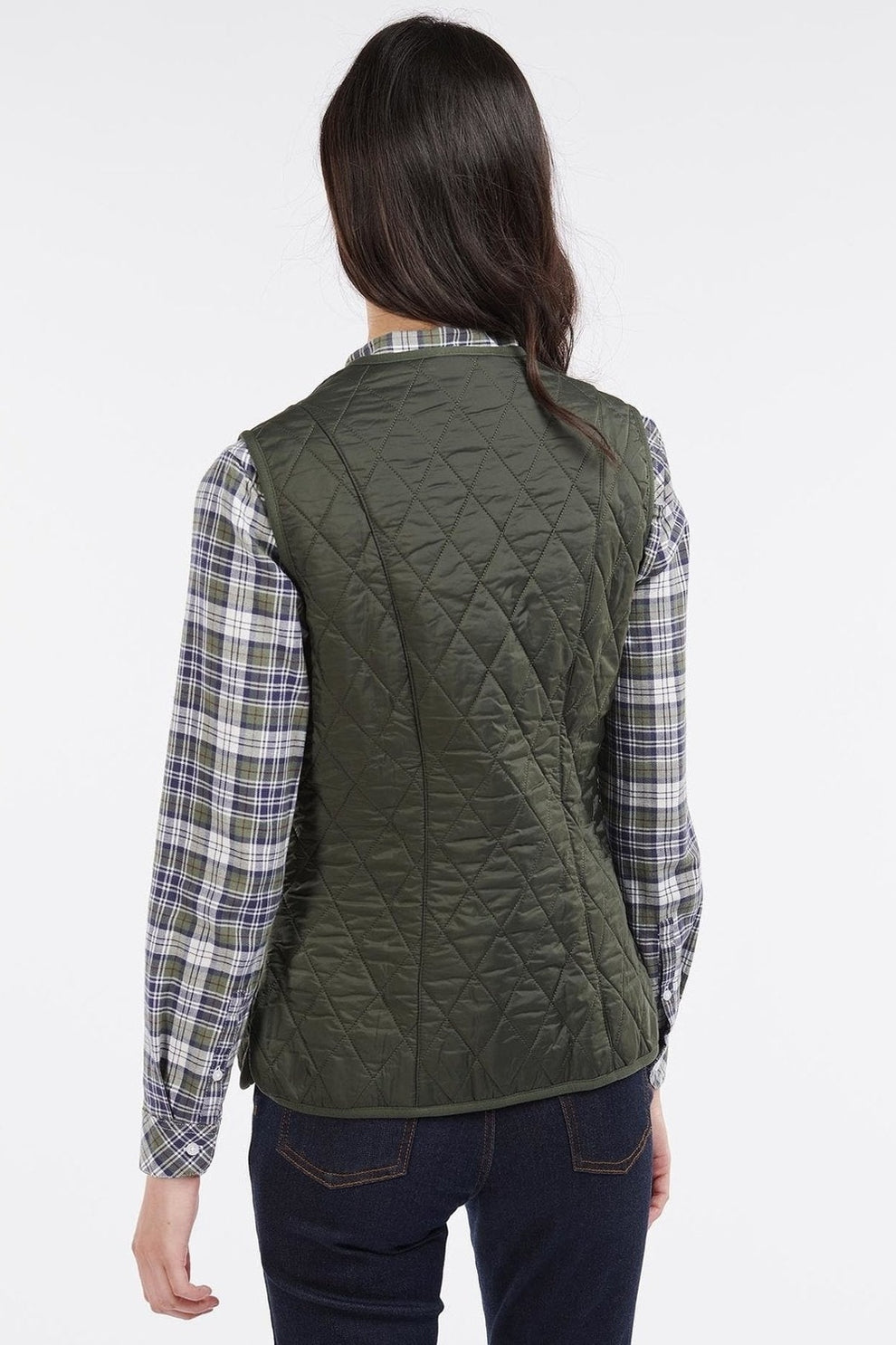 Barbour W Fleece Betty Liner Olive