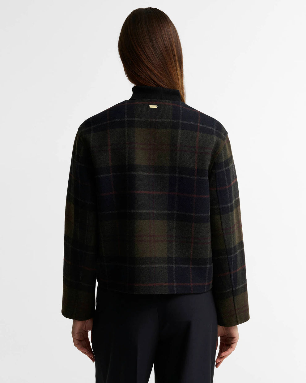 Barbour W Marlow Overshirt Shadow Classic Tartan