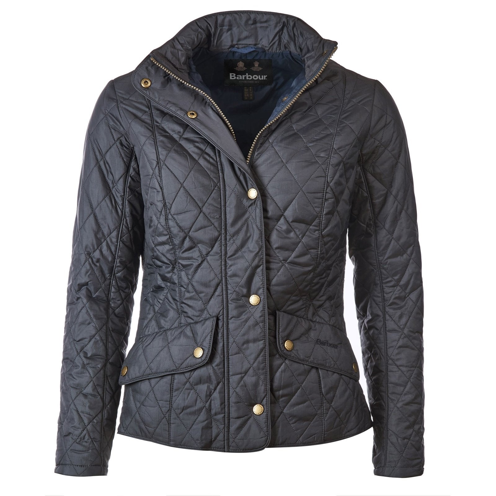 Barbour W F/Wt Cavalry Jakke Navy