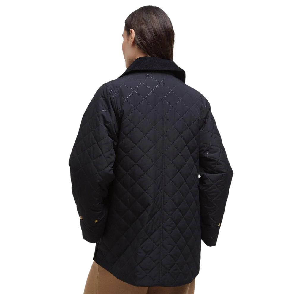 Barbour W Corinne Quilt Black