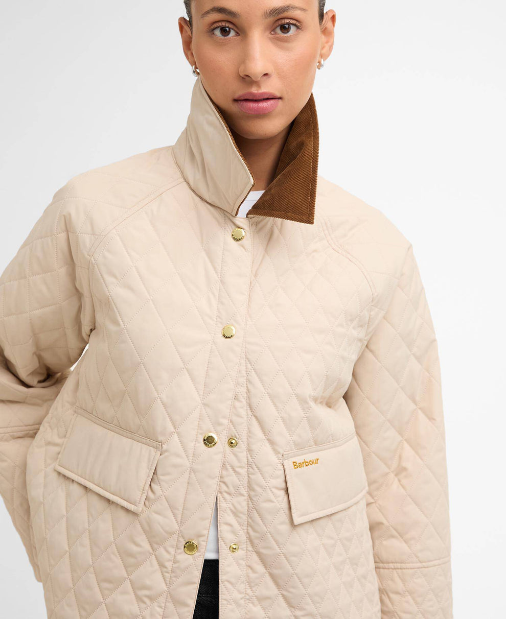 Barbour Kirby Quilt Jakke Jasmine