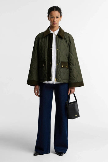 Barbour W Kilnwick Quilted Jacket Olive