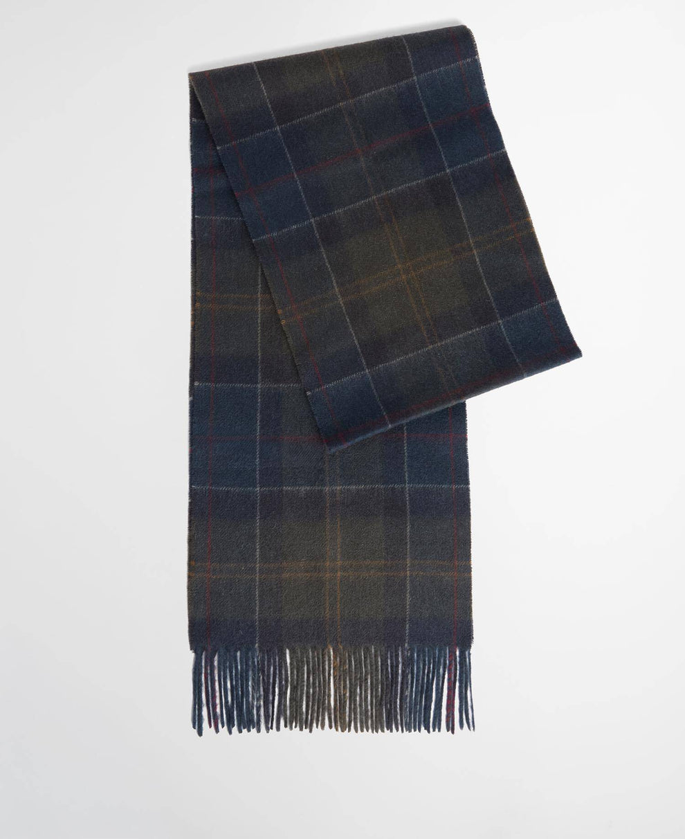Barbour Tartan Scarf Shadow Classic