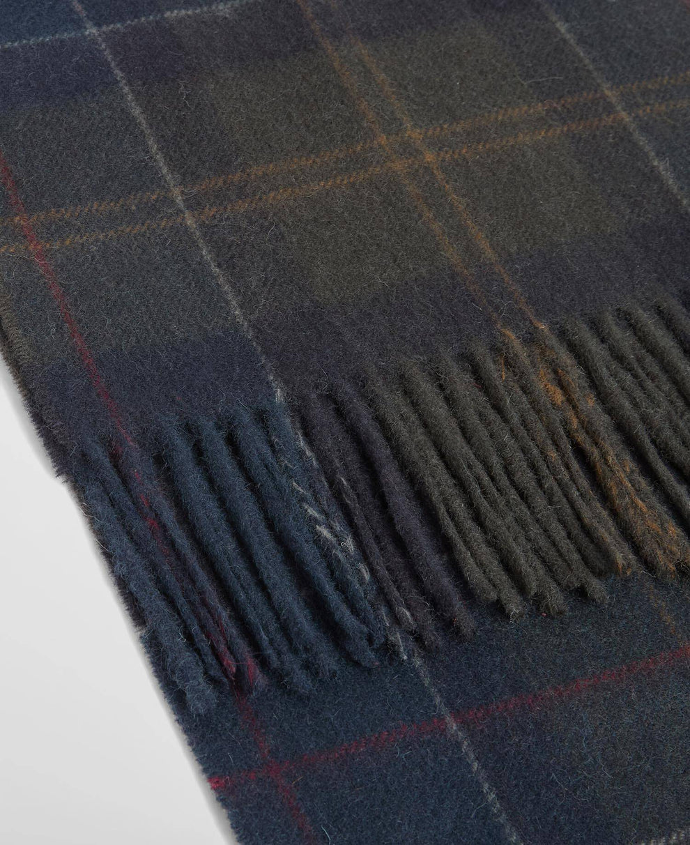 Barbour Tartan Scarf Shadow Classic