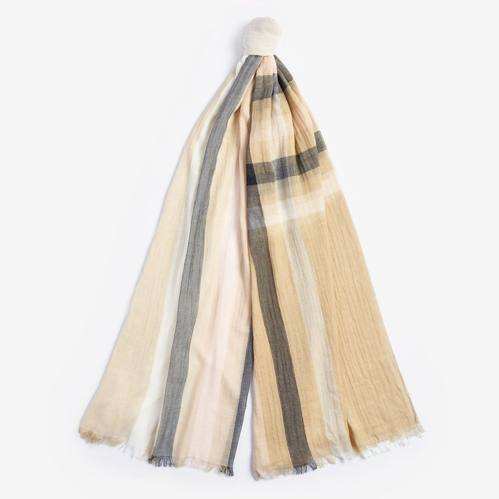 Barbour W Bethany Scarf Dusty Pink