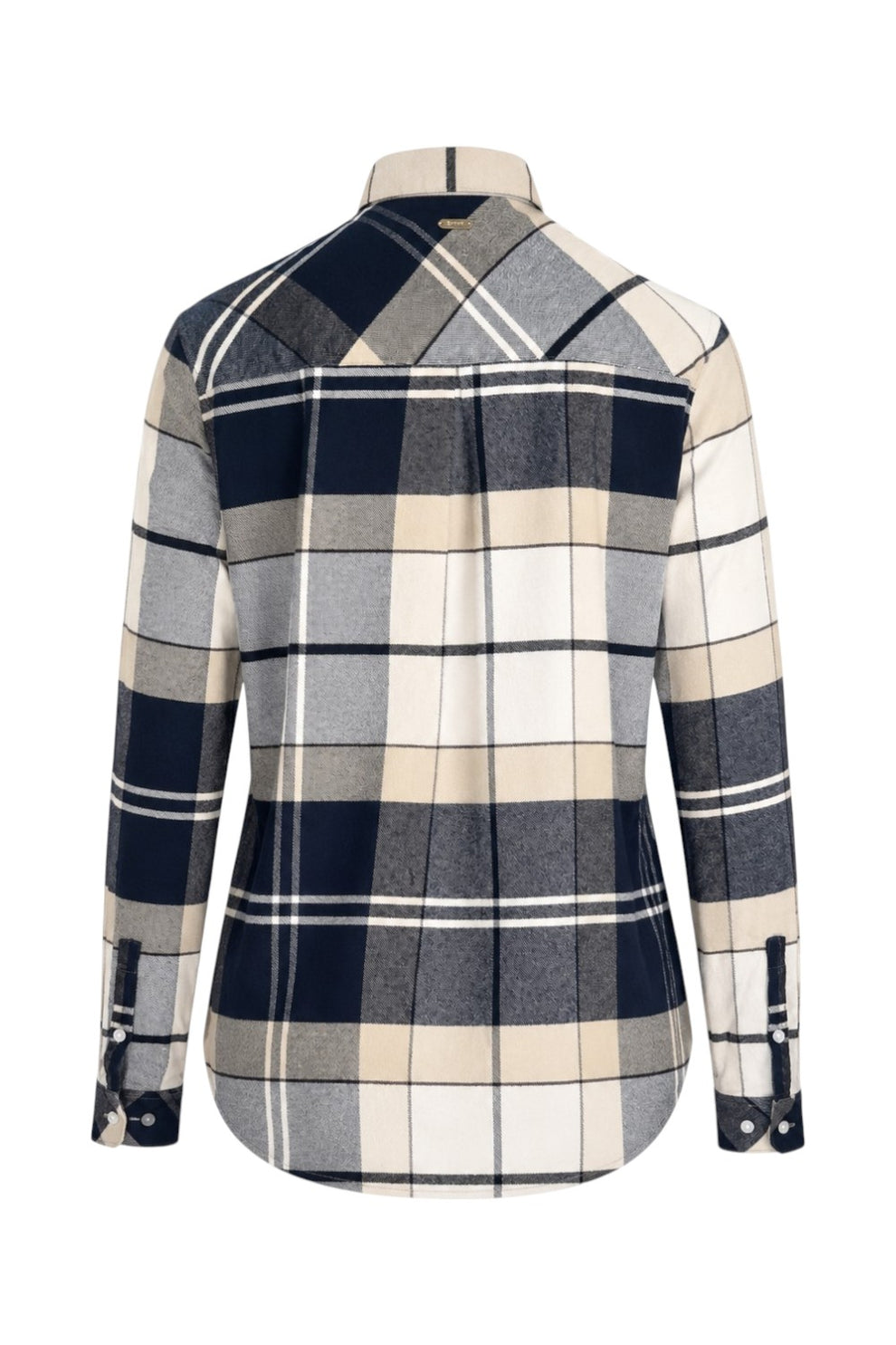 Barbour W Anna Skjorte Light Birchwood Dress Tartan
