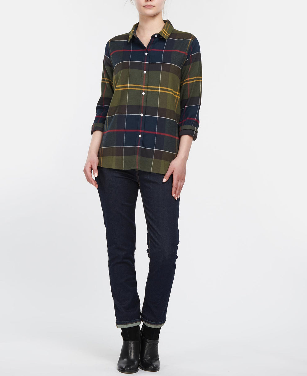 Barbour W Anna Skjorte Classic Tartan