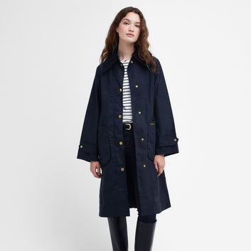Barbour W Paxton Showerp Frakke Navy