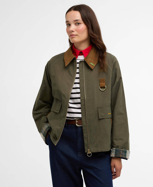 Barbour Icons Spey Showerproof Jakke Ivy Green/Ancie