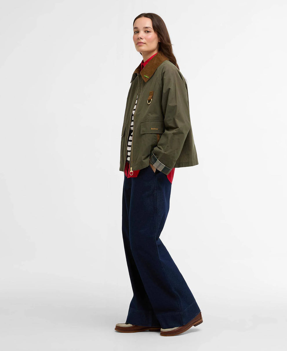 Barbour Icons Spey Showerproof Jakke Ivy Green/Ancie