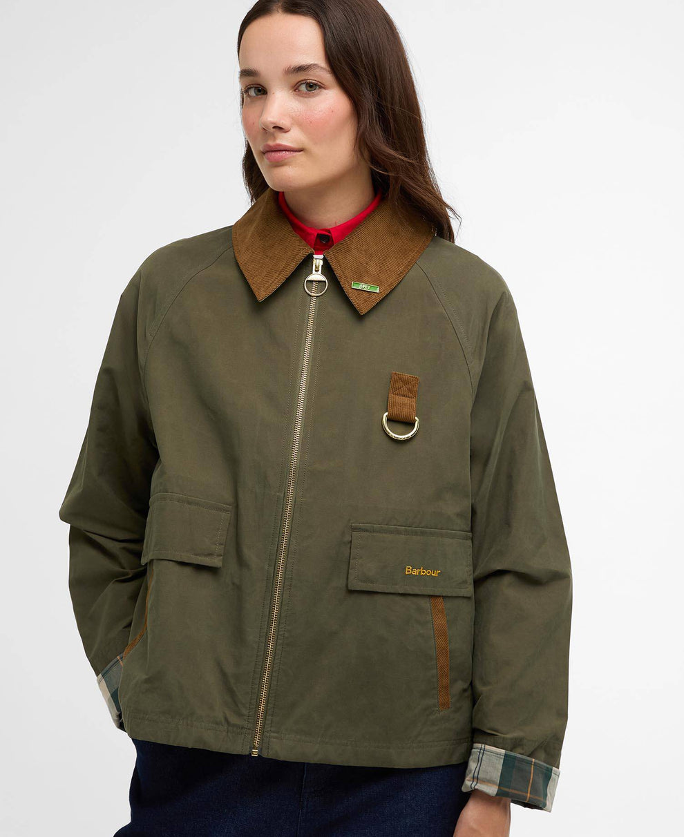 Barbour Icons Spey Showerproof Jakke Ivy Green/Ancie