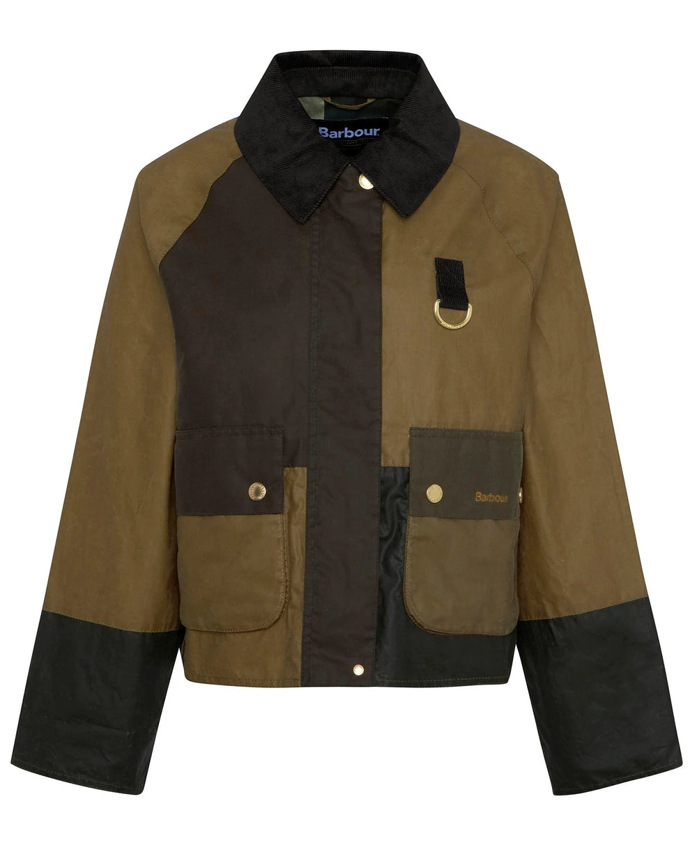 Barbour W Alma Wax Jacket Sand