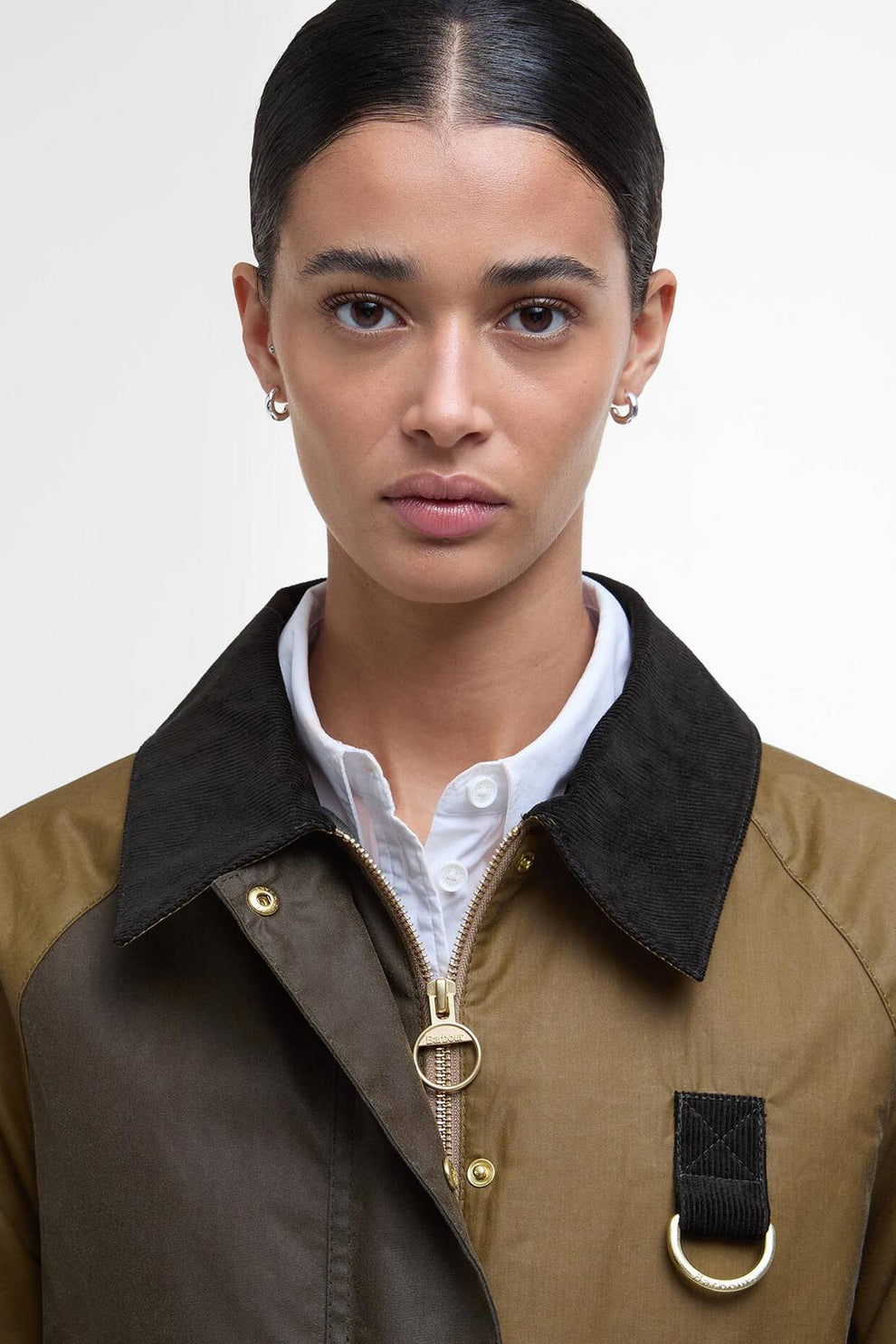 Barbour W Alma Wax Jacket Sand