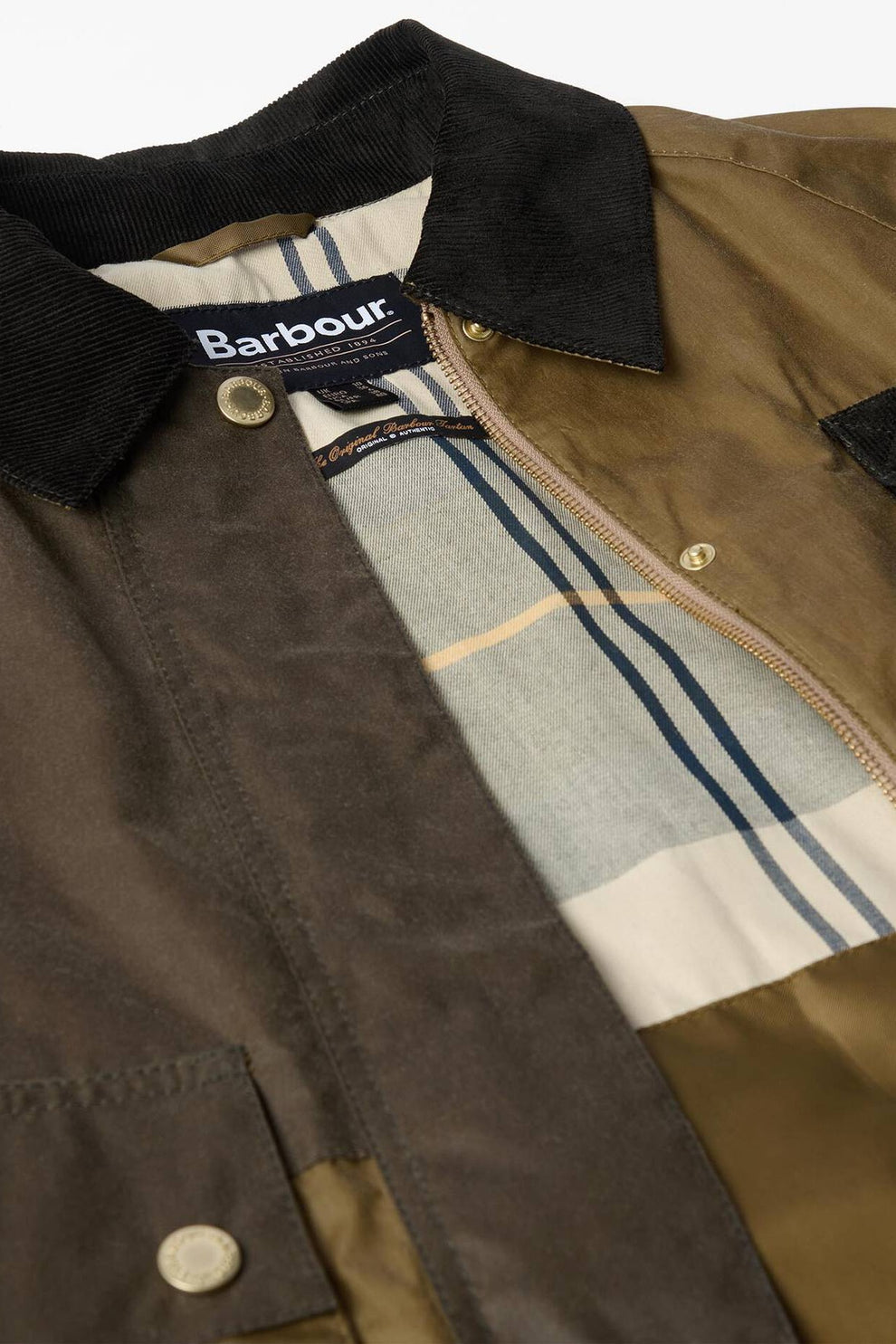 Barbour W Alma Wax Jacket Sand