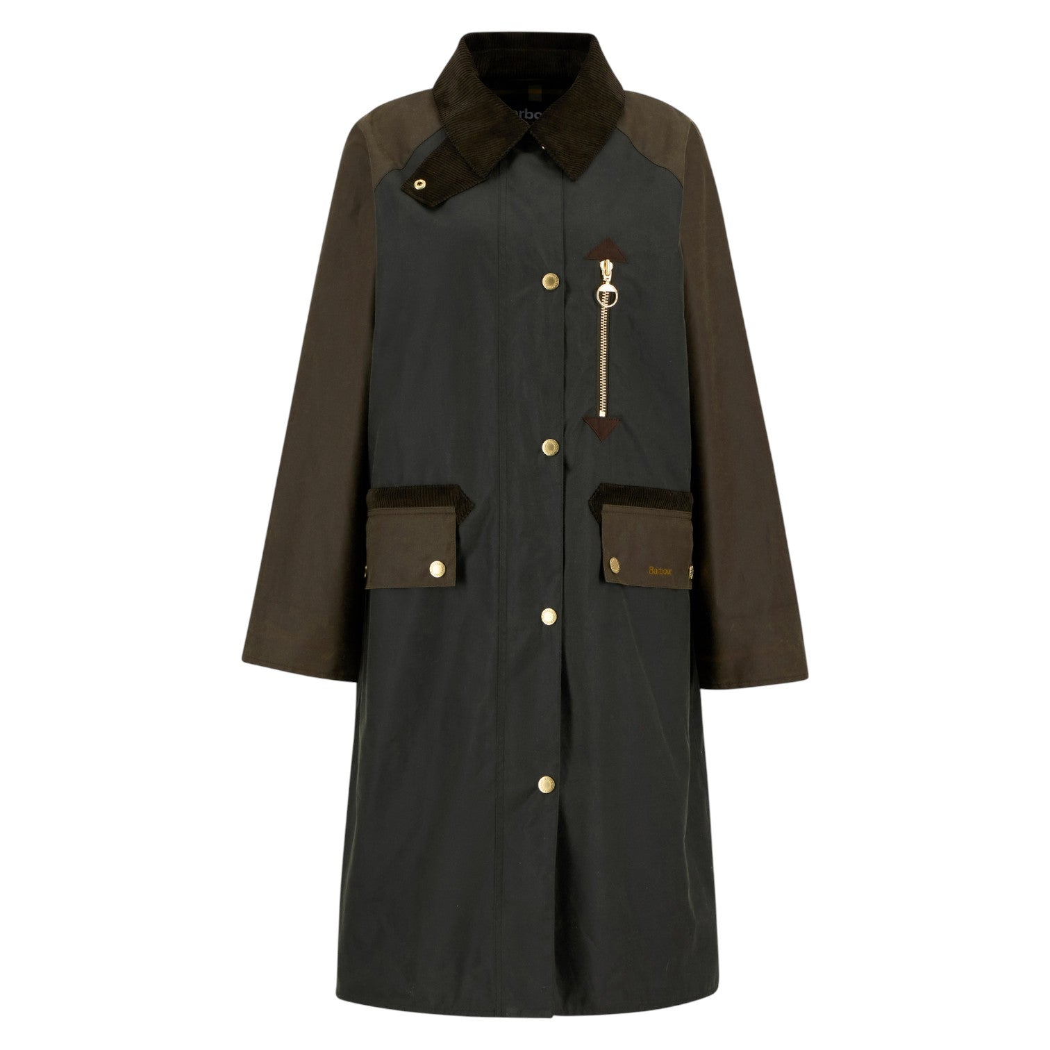 Barbour Evette Wax Jacket Olive