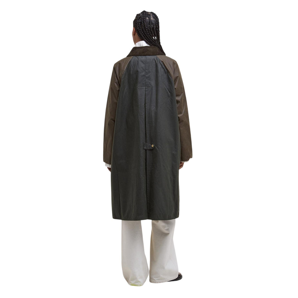 Barbour Evette Wax Jacket Olive