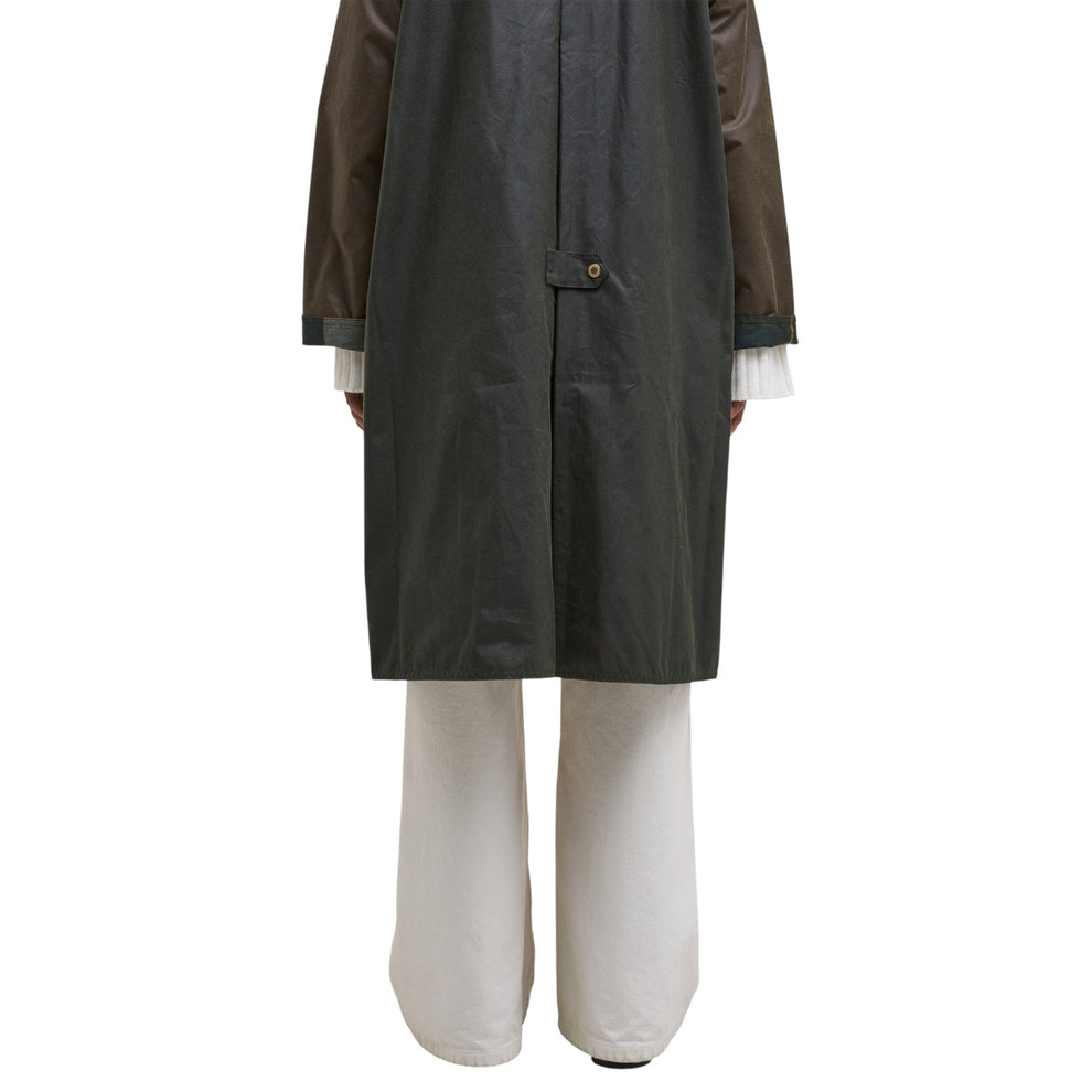 Barbour Evette Wax Jacket Olive