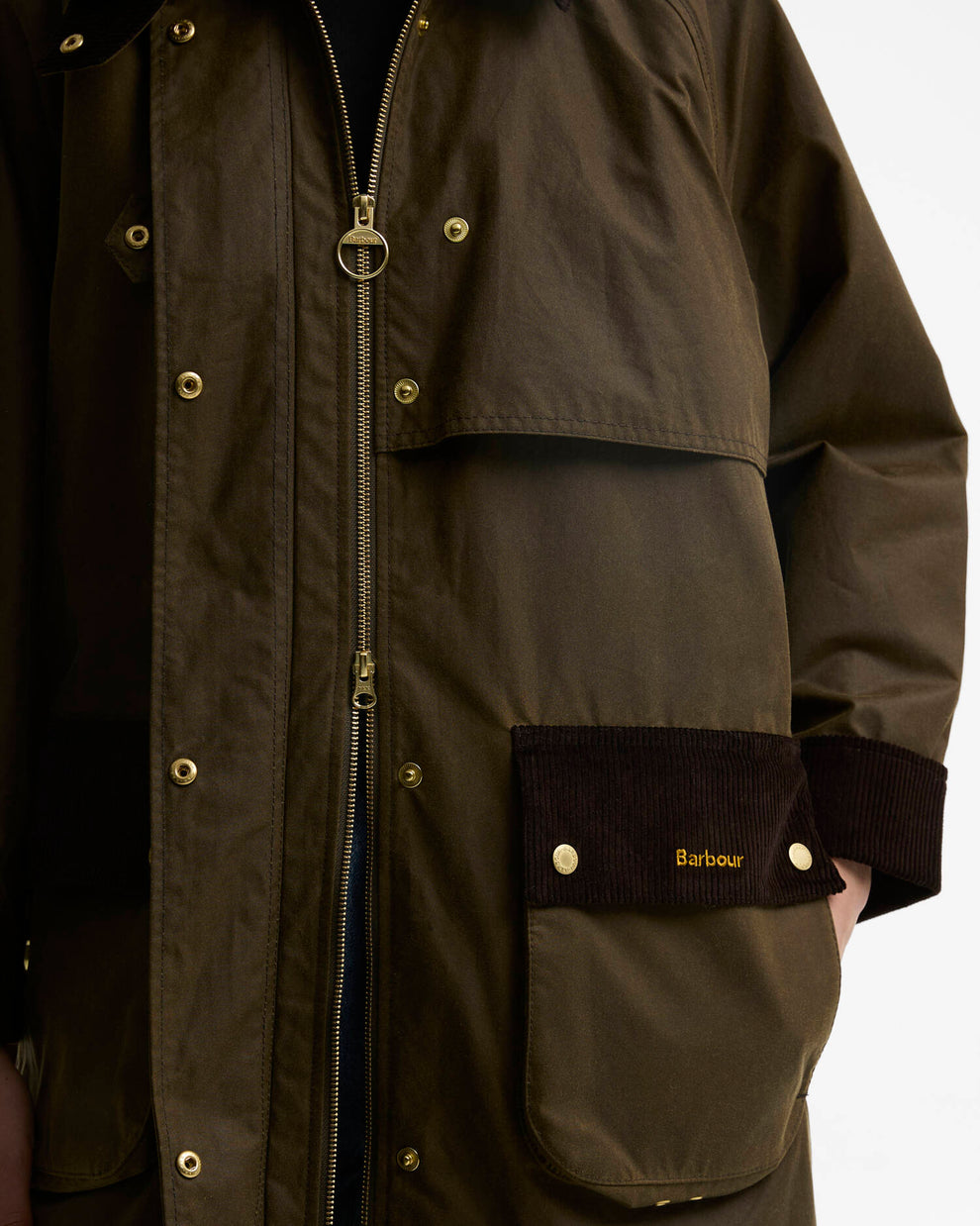 Barbour W Kirklees Wax Beach