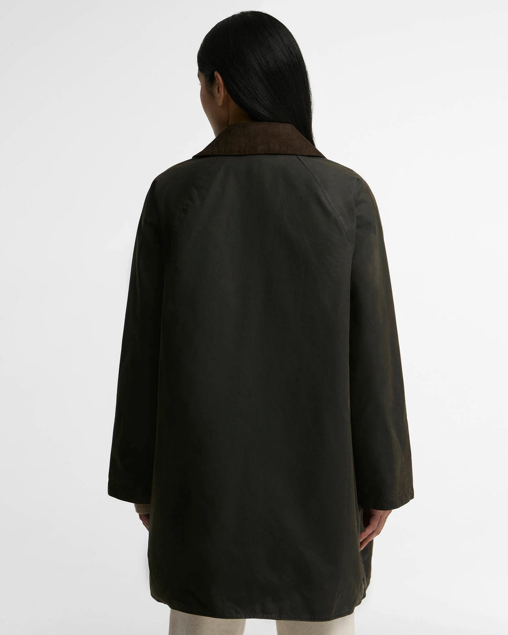Barbour W Icons Modern Beaufort Wax Olive