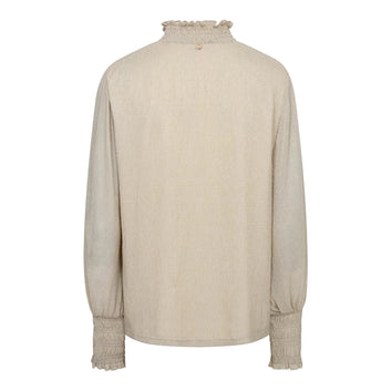 Mos Mosh Mmximena Glam Ls Blouse Summer Sand