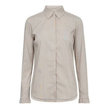Mos Mosh Mmmattie Flip Stripe Shirt Safari