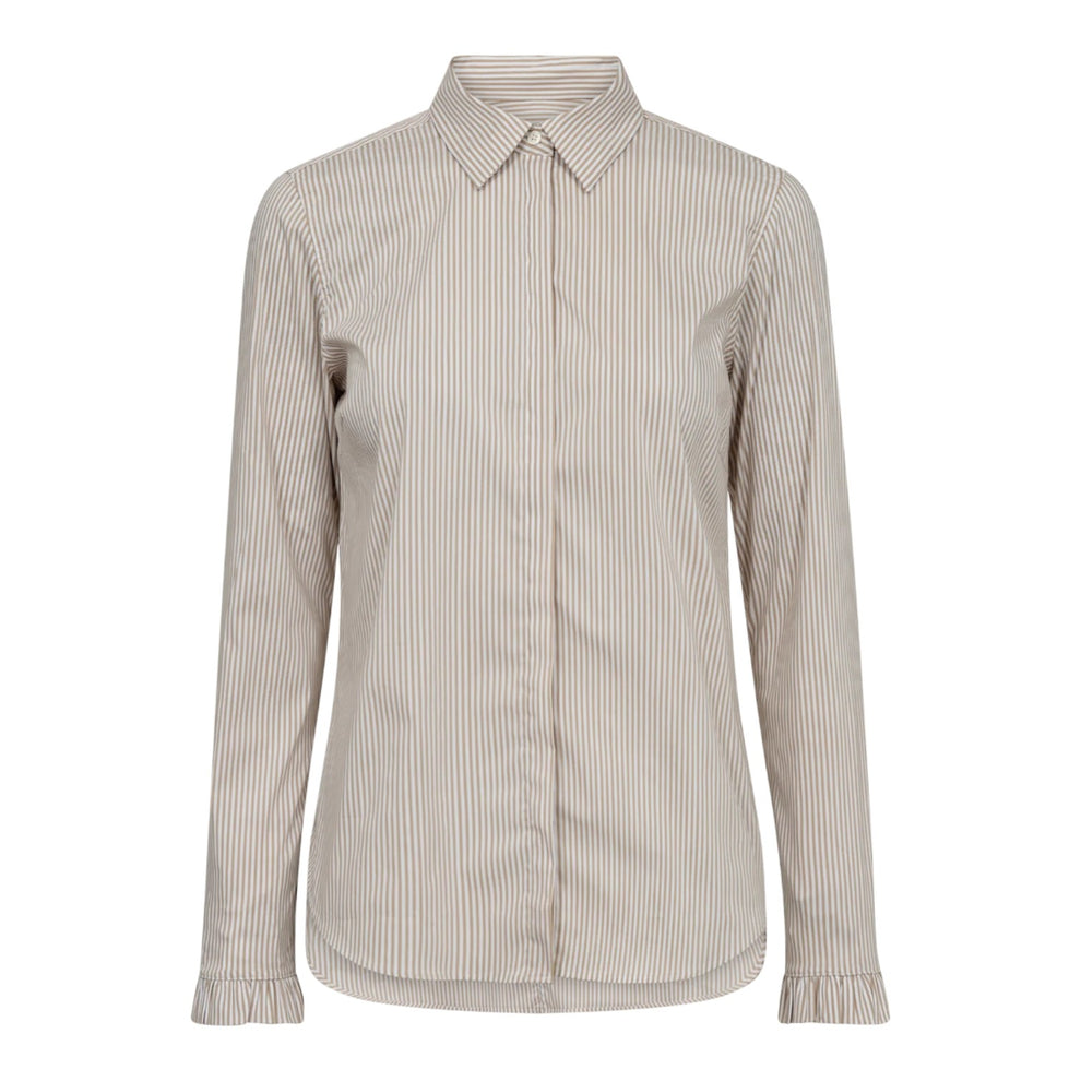 Mos Mosh Mmmattie Flip Stripe Shirt Safari
