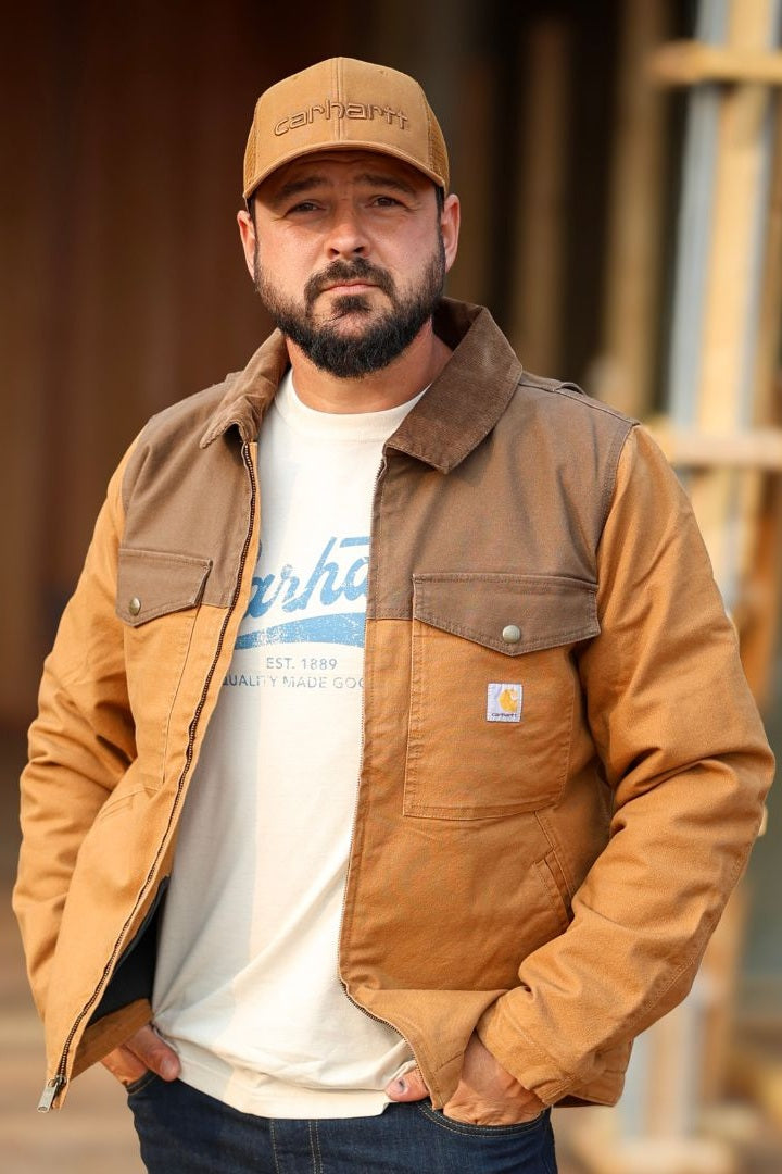 Carhartt M Montana Duck Insulated Jacket Brown