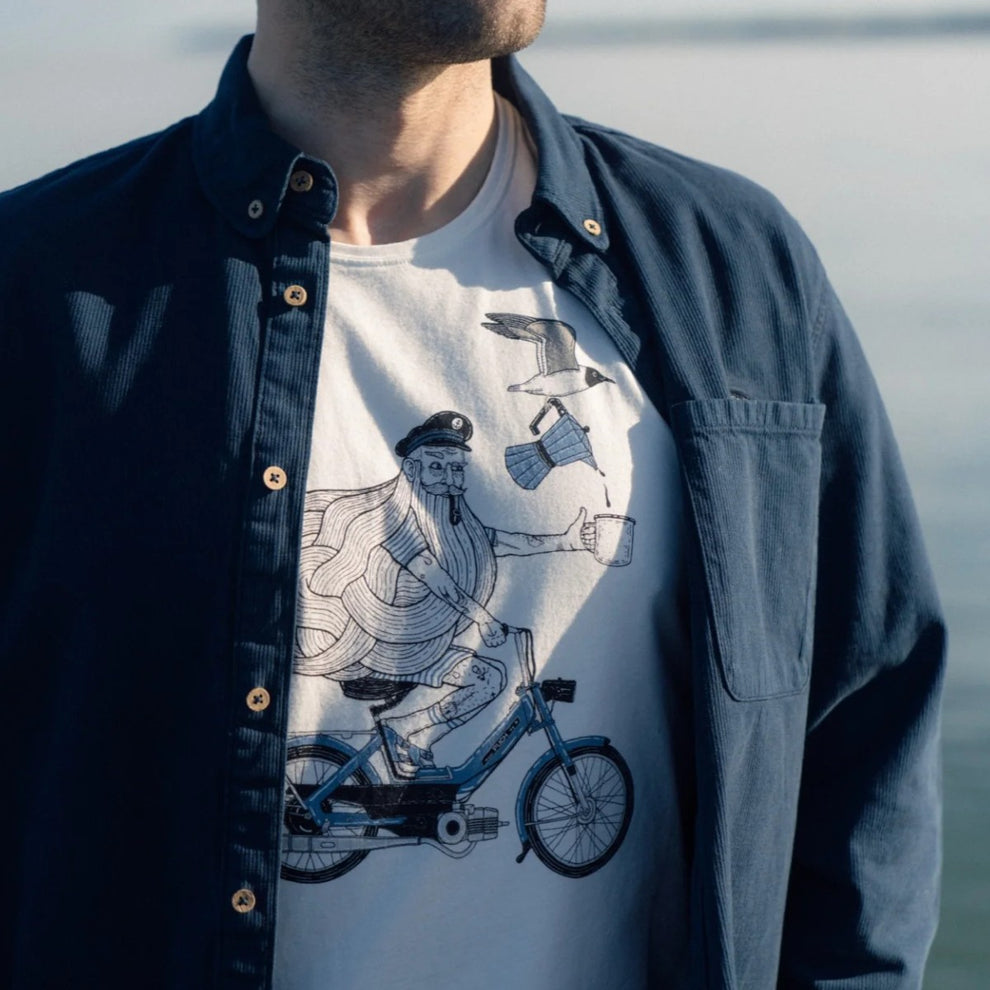 Lakor U Coffe On The Go T-Shirt Star White