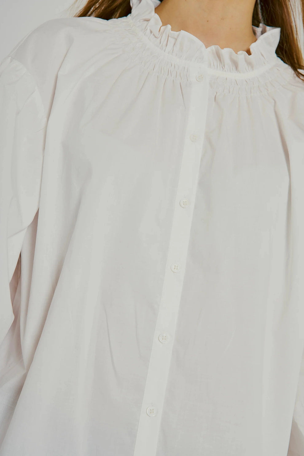 Norr Lilo Shirt White