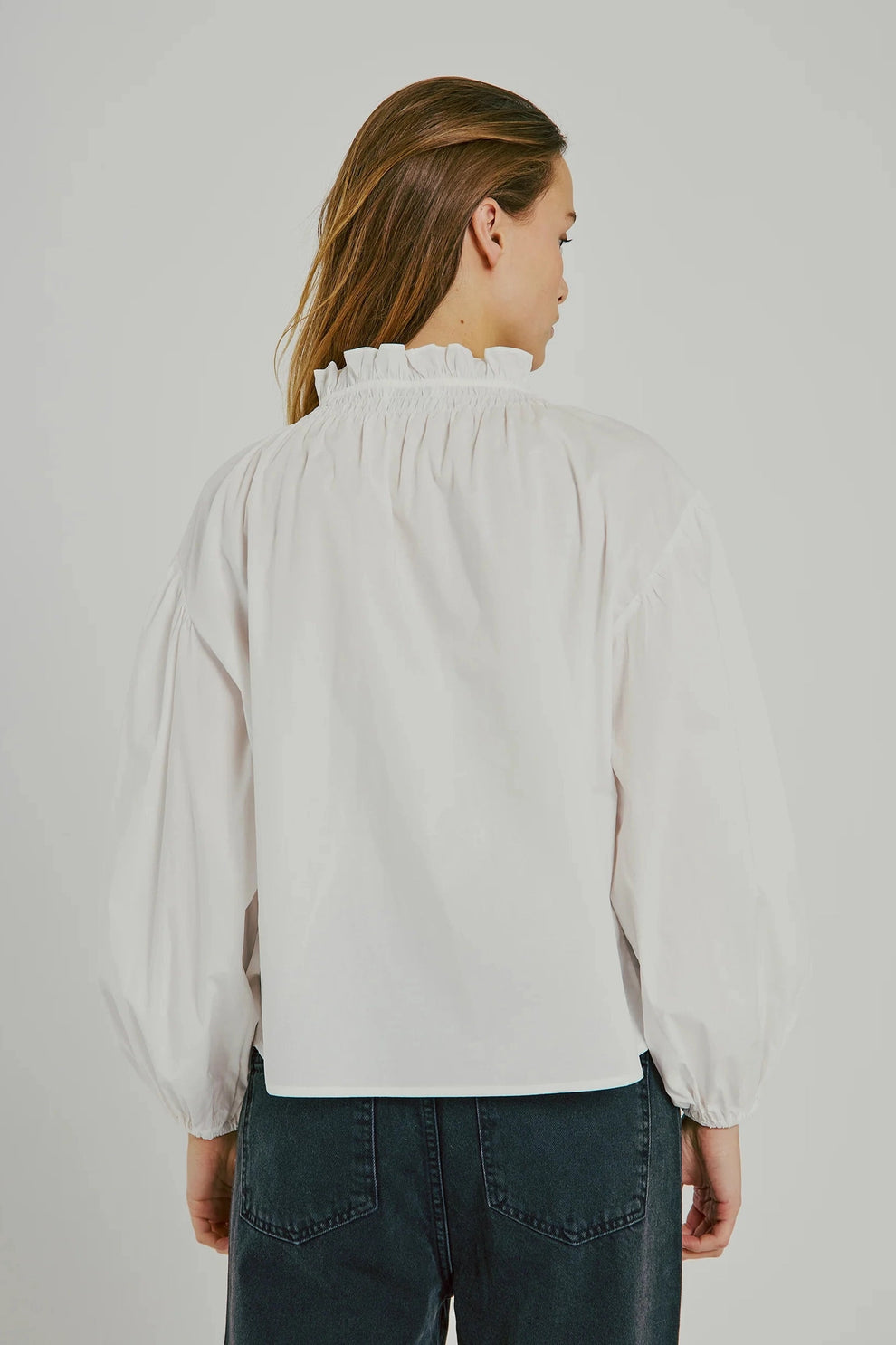 Norr Lilo Shirt White