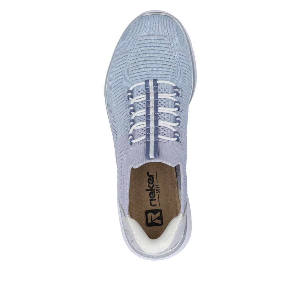 Rieker W Sko Blue - M5066-30