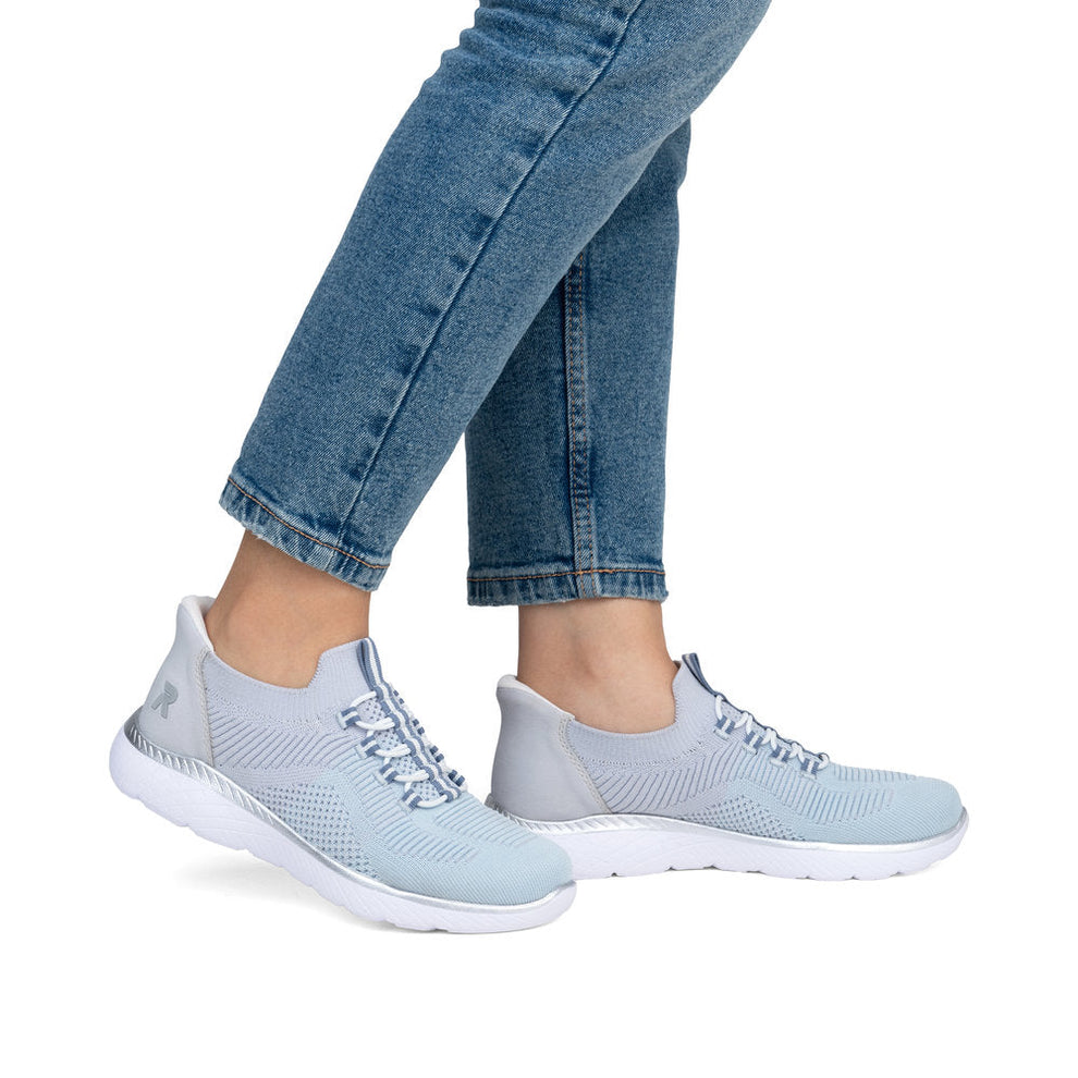 Rieker W Sko Blue - M5066-30