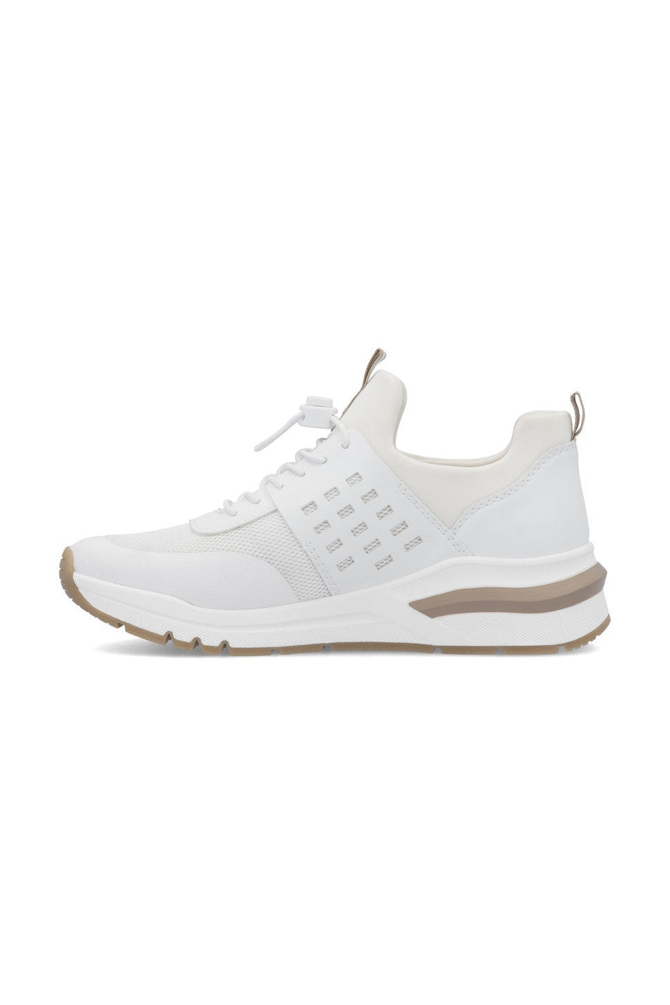 Rieker W Sneakers med Elastiksnøre White