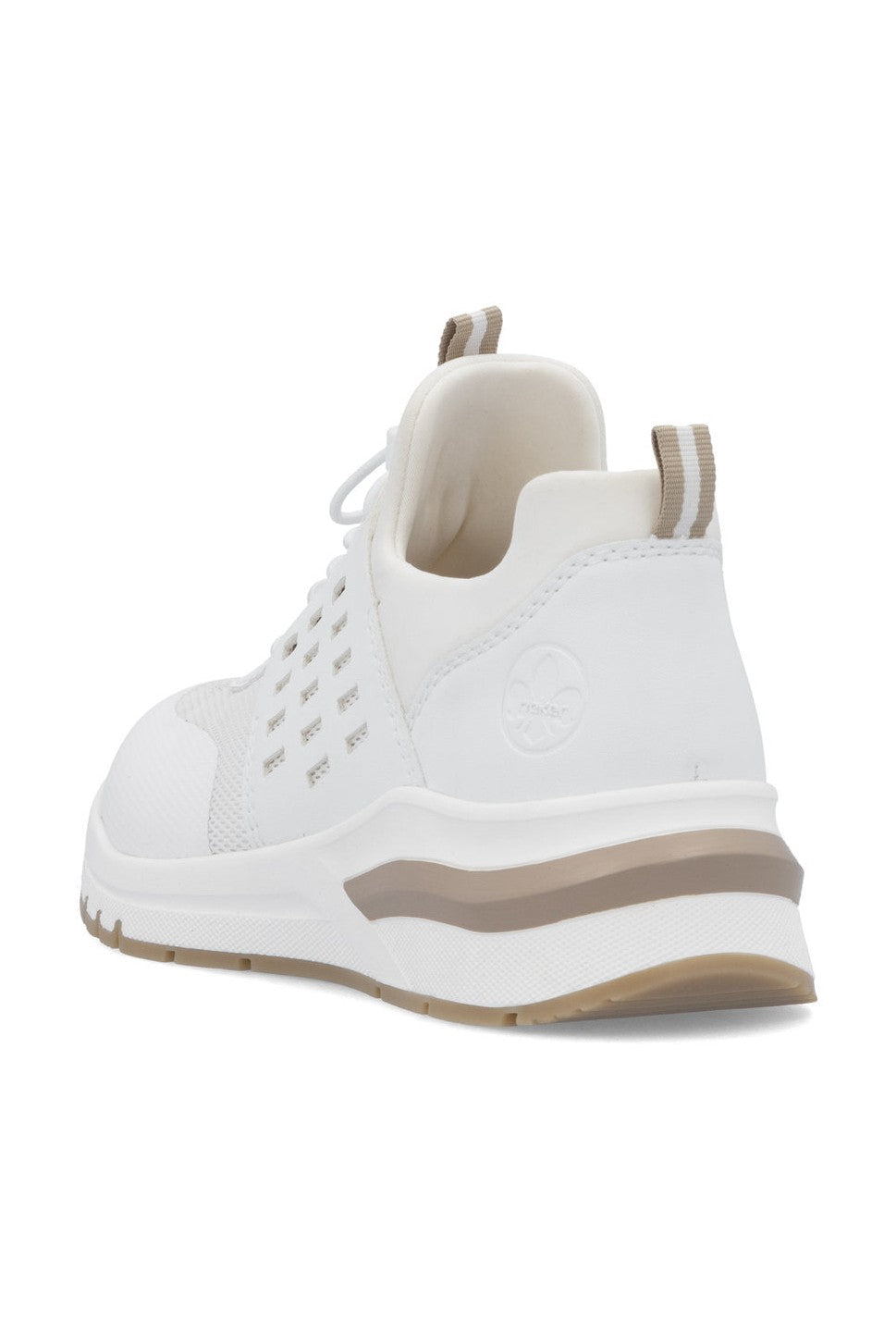 Rieker W Sneakers med Elastiksnøre White