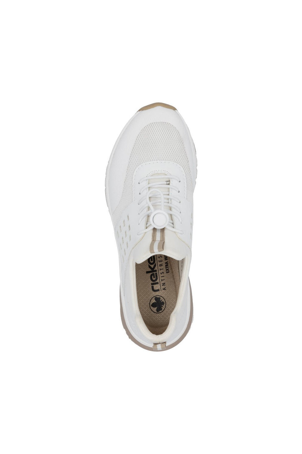 Rieker W Sneakers med Elastiksnøre White
