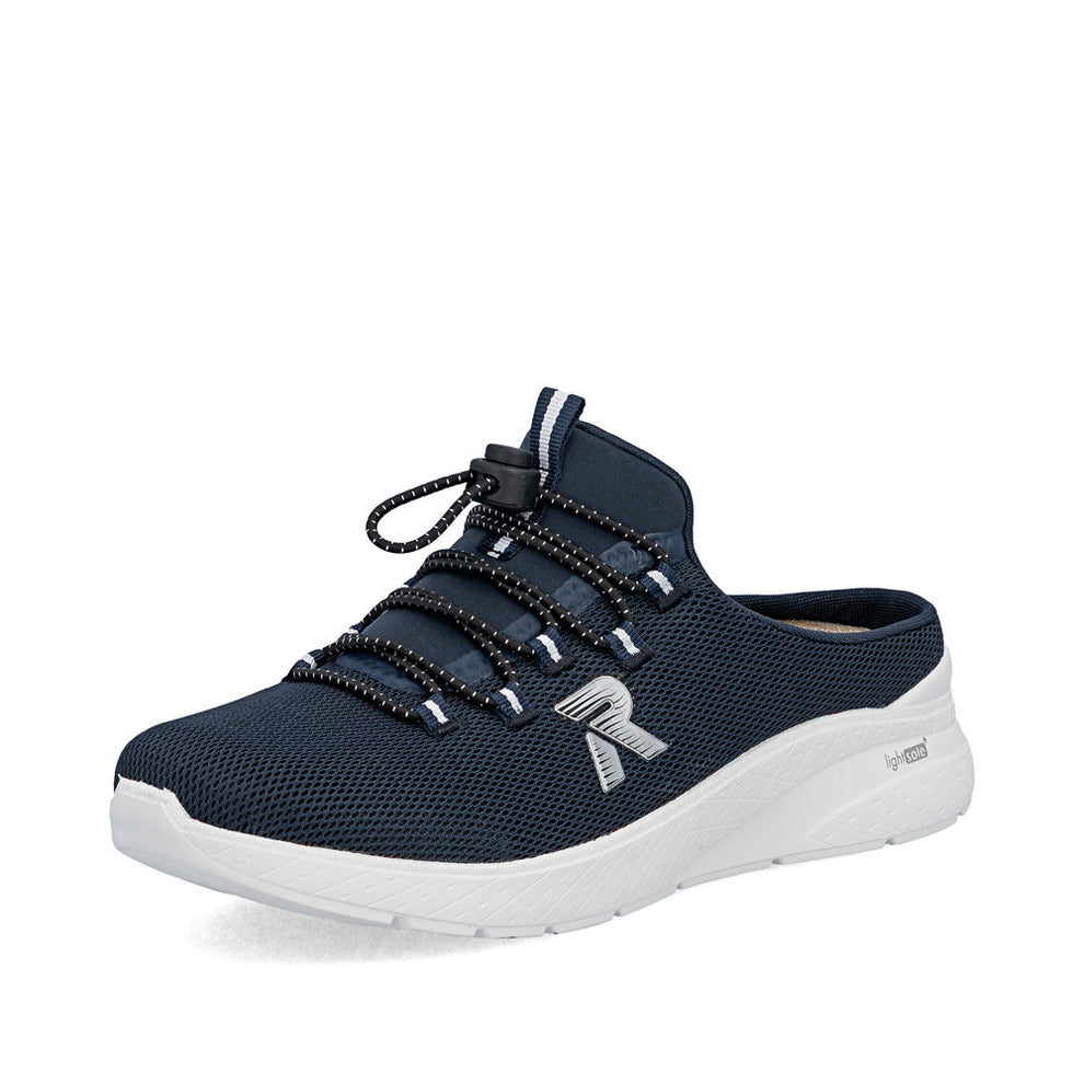Rieker W Slip-In Sko Blue - M8558-14