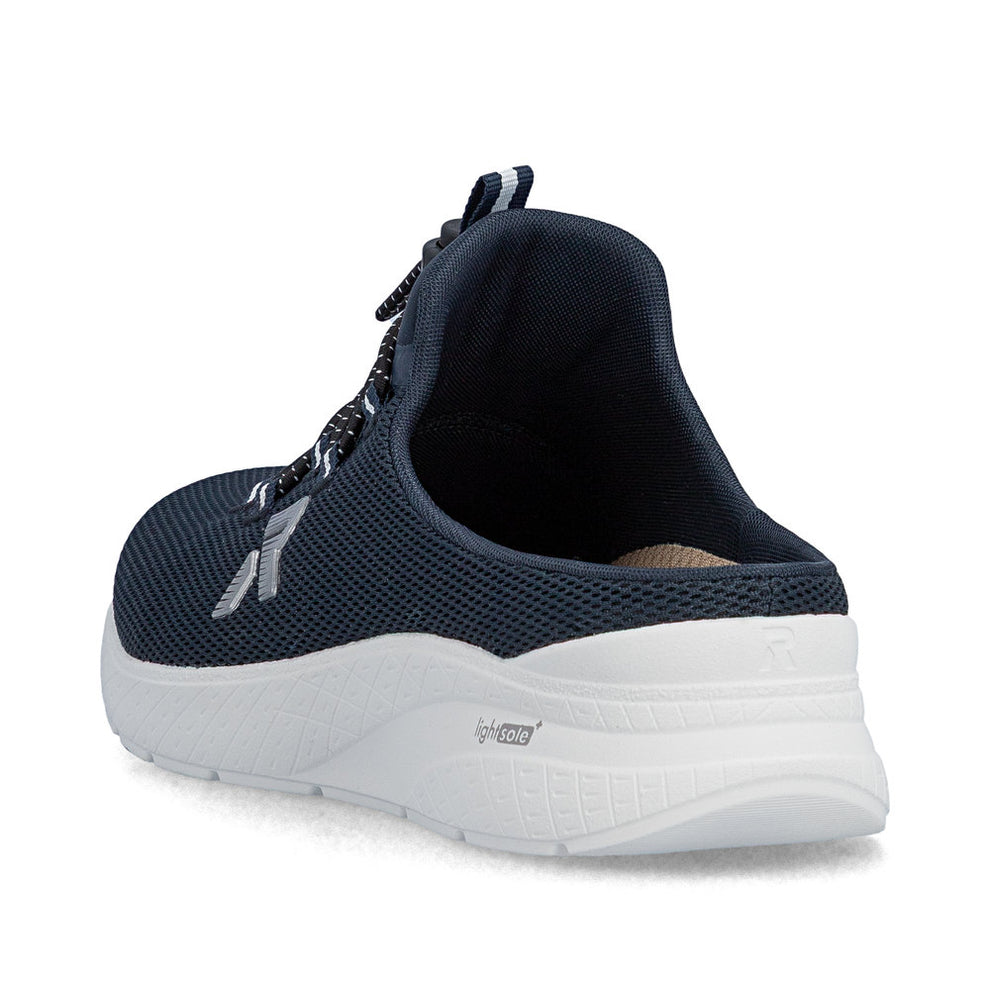 Rieker W Slip-In Sko Blue - M8558-14